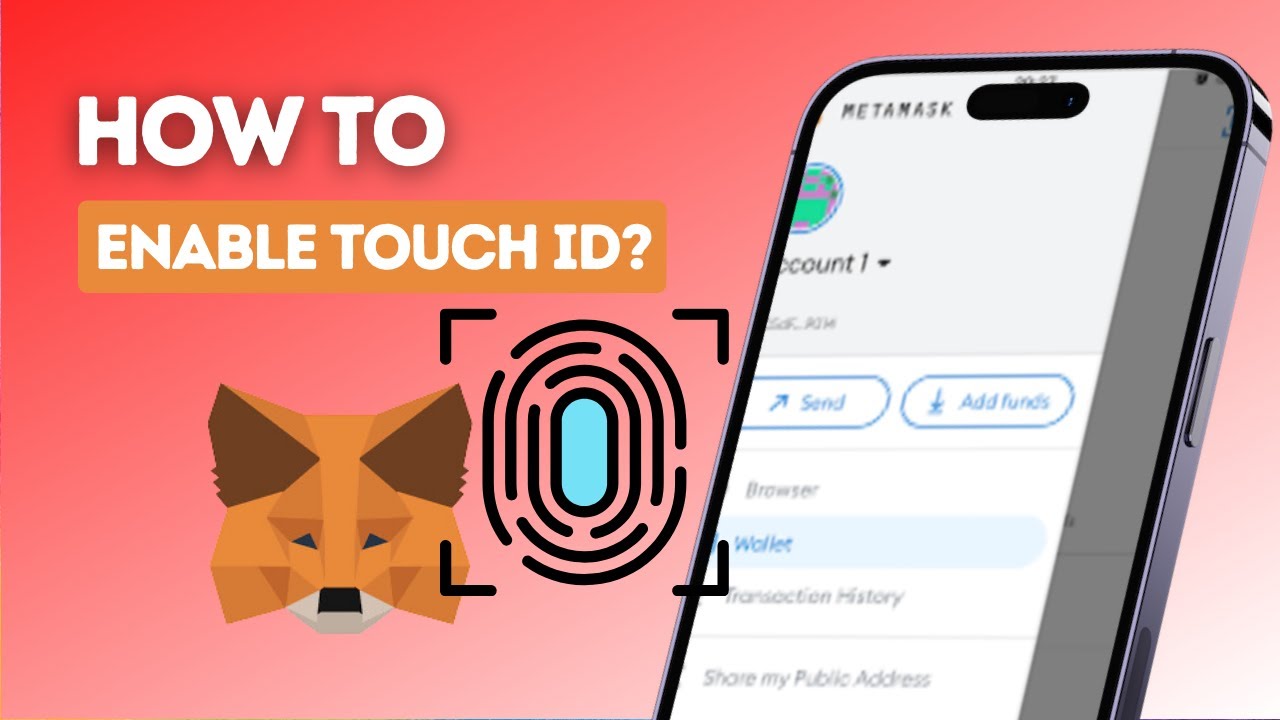 How to enable touch ID on MetaMask?