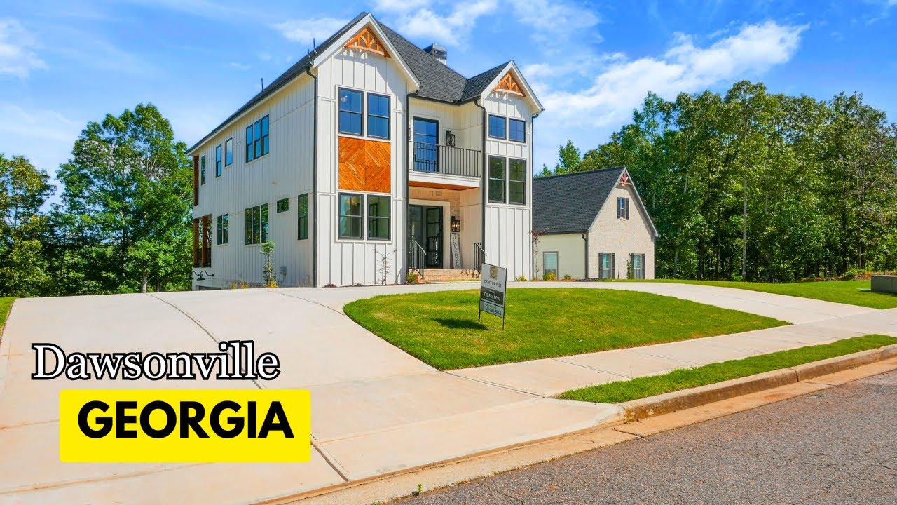 Just North of Atlanta: Gorgeous 4BR Home in a Private Lake Community in Dawsonville, GA (PENDING)