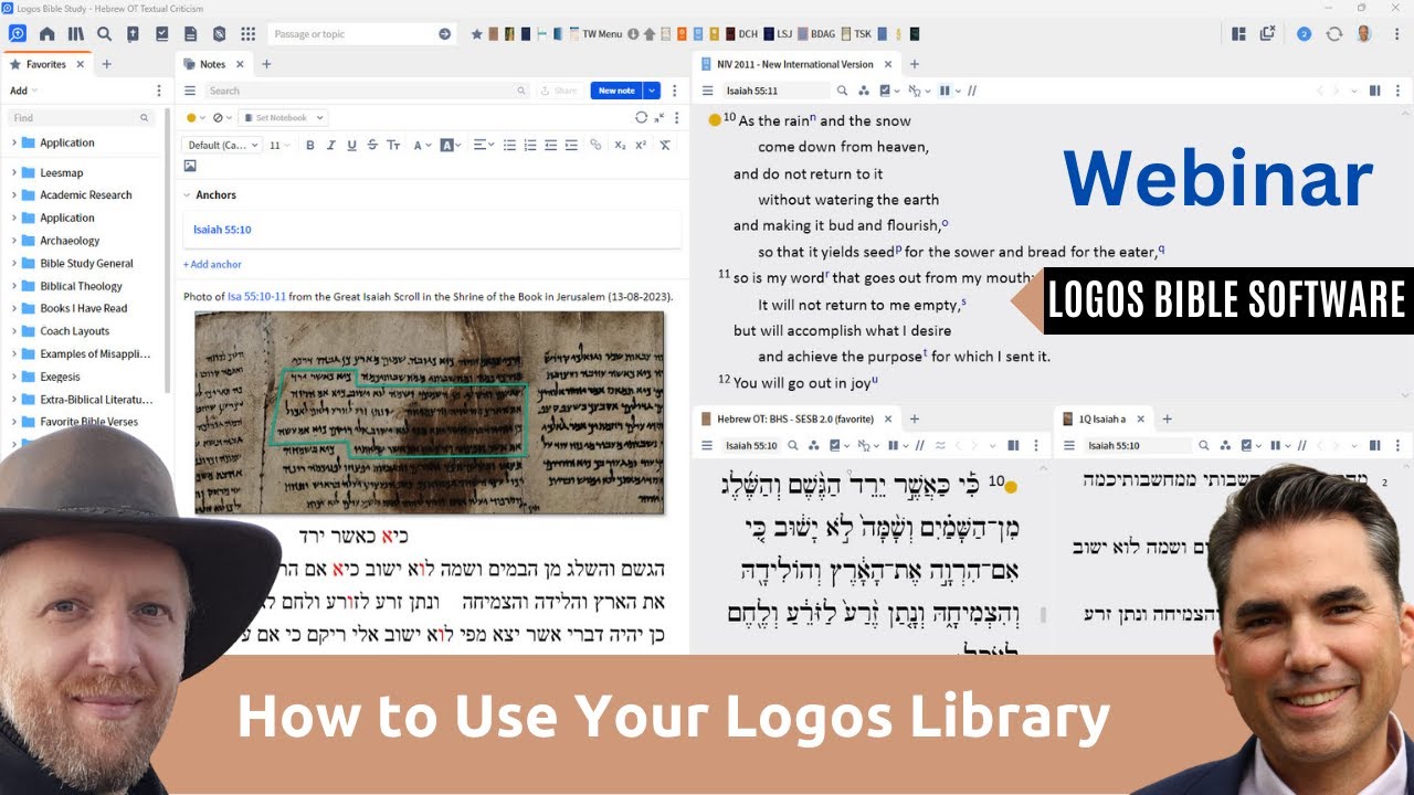 Webinar How to Use Your Logos Library