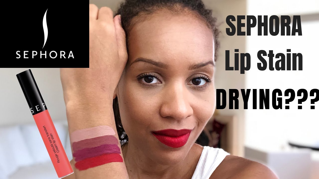 SEPHORA COLLECTION Cream Lip Stain Liquid Lipstick | Nude Blush, Blackberry Sorbet, Vintage Sorbet
