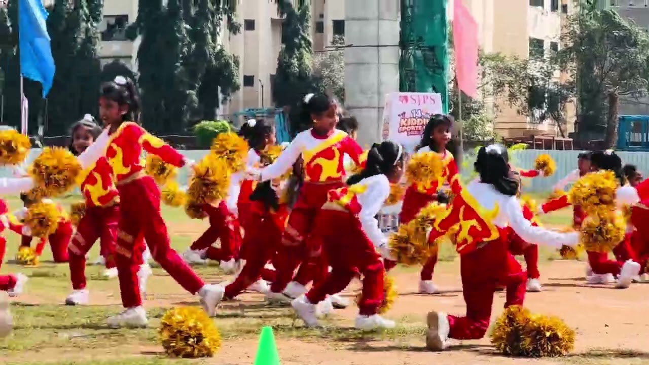 SJPS Kiddies Sports meet flower dance 
