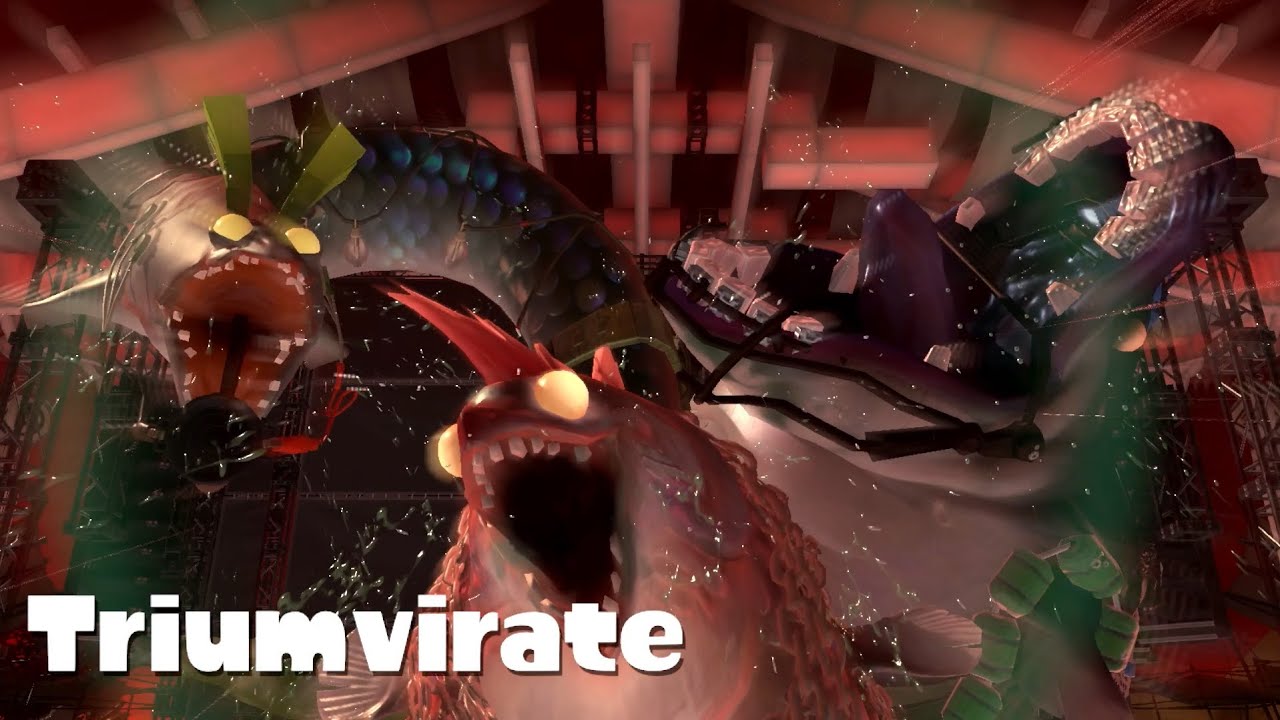 Triumvirate on Final Fest Stage Big Run - Splatoon 3
