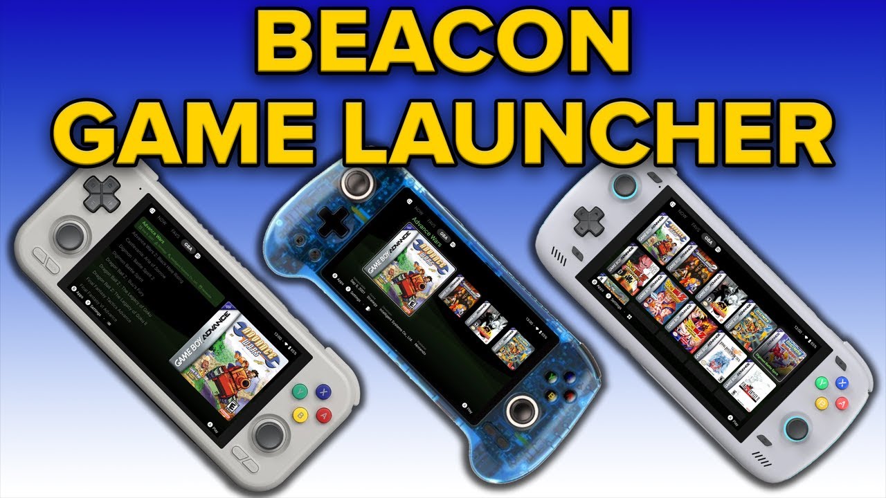 A Minimalistic Style Game Launcher for Android! BEACON!