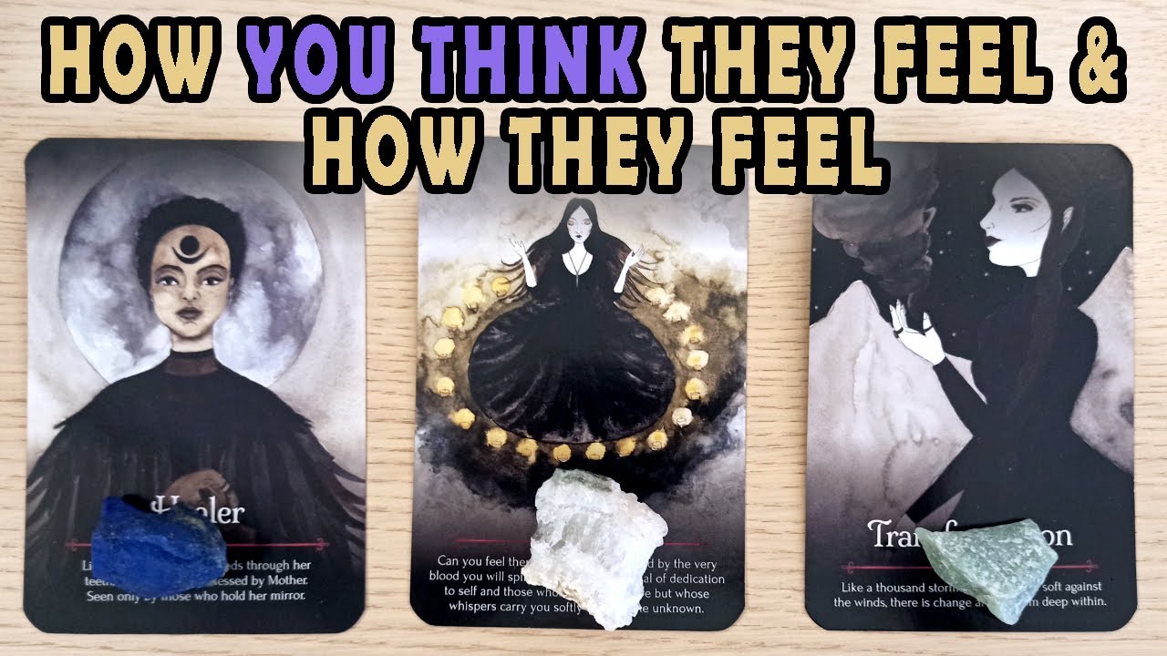 HOW YOU THINK THEY FEEL & HOW THEY FEEL! ACTIONS! FUTURE! INTIALS, CHARMS! PICK A CARD TAROT READING