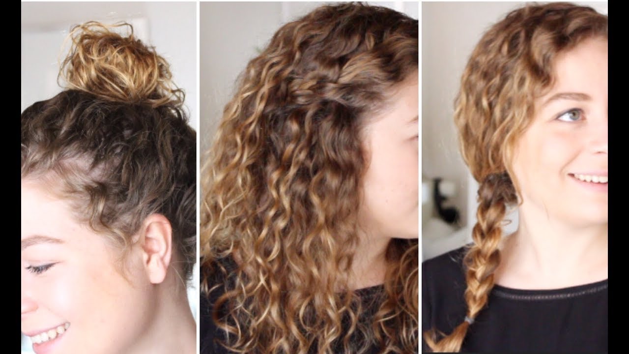 4 coiffures pour les cheveux bouclés (feat. La Belle Boucle) ✨ Marion Blush