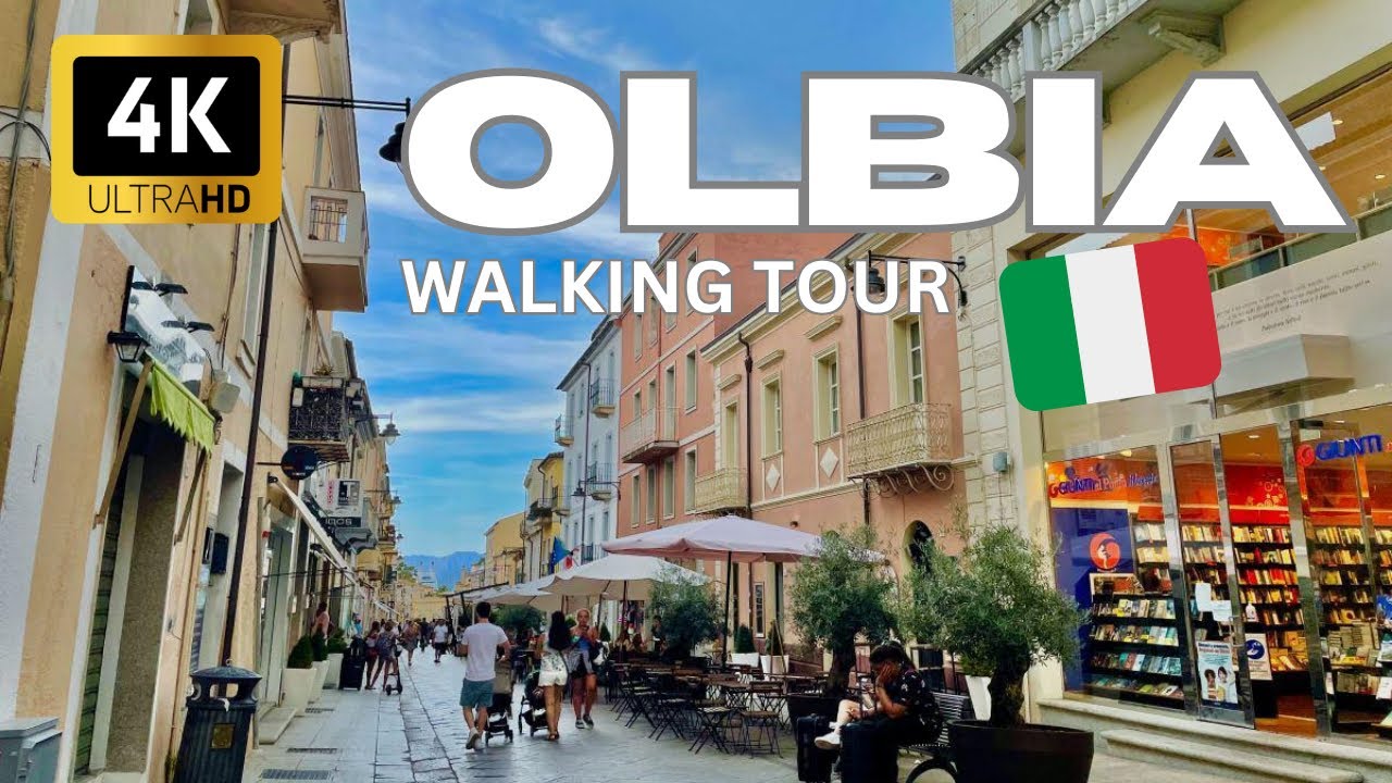 🌞SARDINIA | Italy | OLBIA | WALKING TOUR [4K]