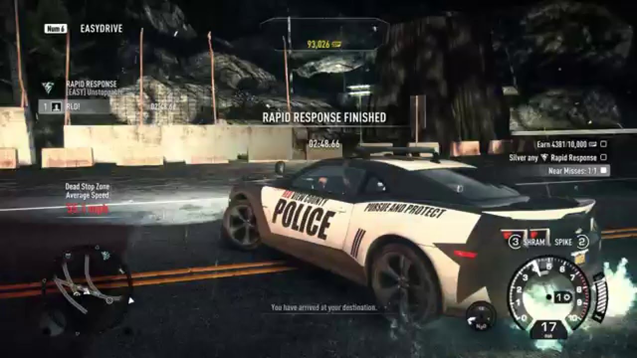 Need For Speed Rivals,Near Misses