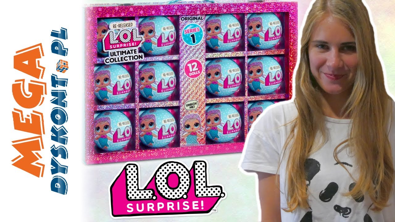 WYPROWADZAM SIĘ! 🧳 WIELKA WALIZKA LOL SURPRISE SERIA 1 🧳 WSZYSTKIE LALKI MegaDyskont