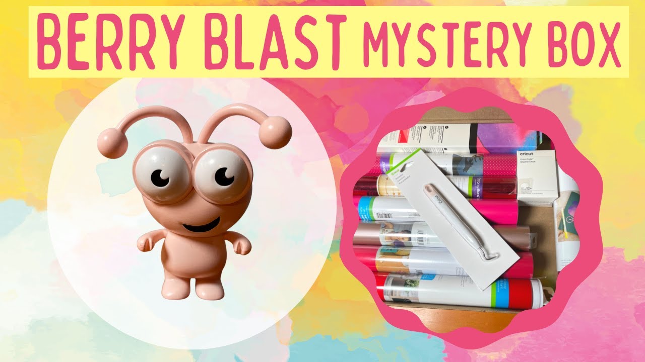 NEW Cricut Berry Blast Mystery Box!!! Rose Pink Cutie July 2022