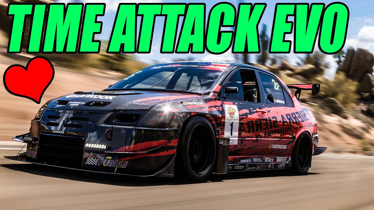 I LOVE THE NEW TIME ATTACK EVO IN FORZA HORIZON 5