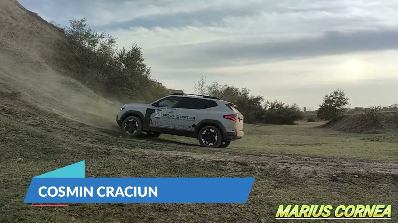 עלית רמפה עם דאצ'יה דאסטר 3 ( DACIA DUSTER 3 )