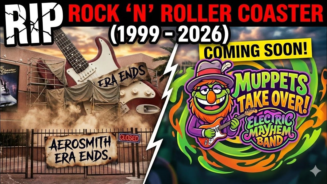 Rock ’n’ Roller Coaster Starring Aerosmith – The final ride 🎸
