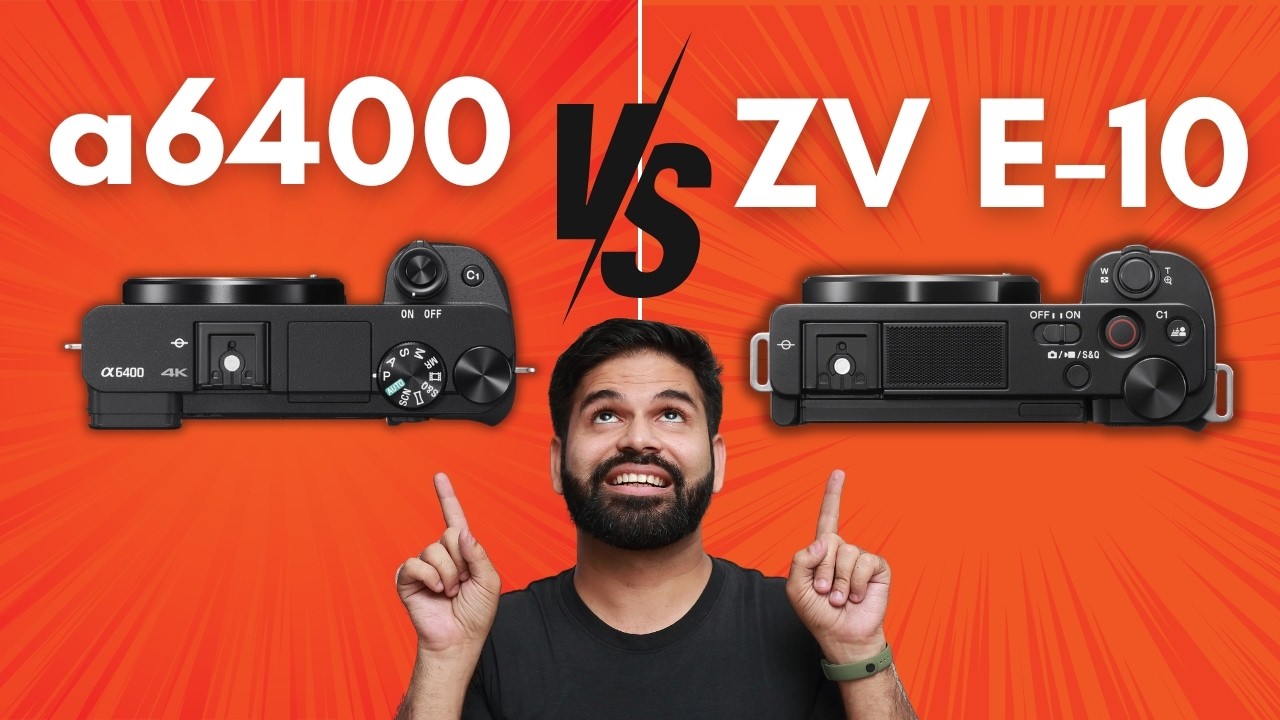 Sony A6400 vs Sony ZV-E10: ❤️‍🔥 Which is Best for Vlogging in 2024? Camera under 1000 $ 🤑 dollars