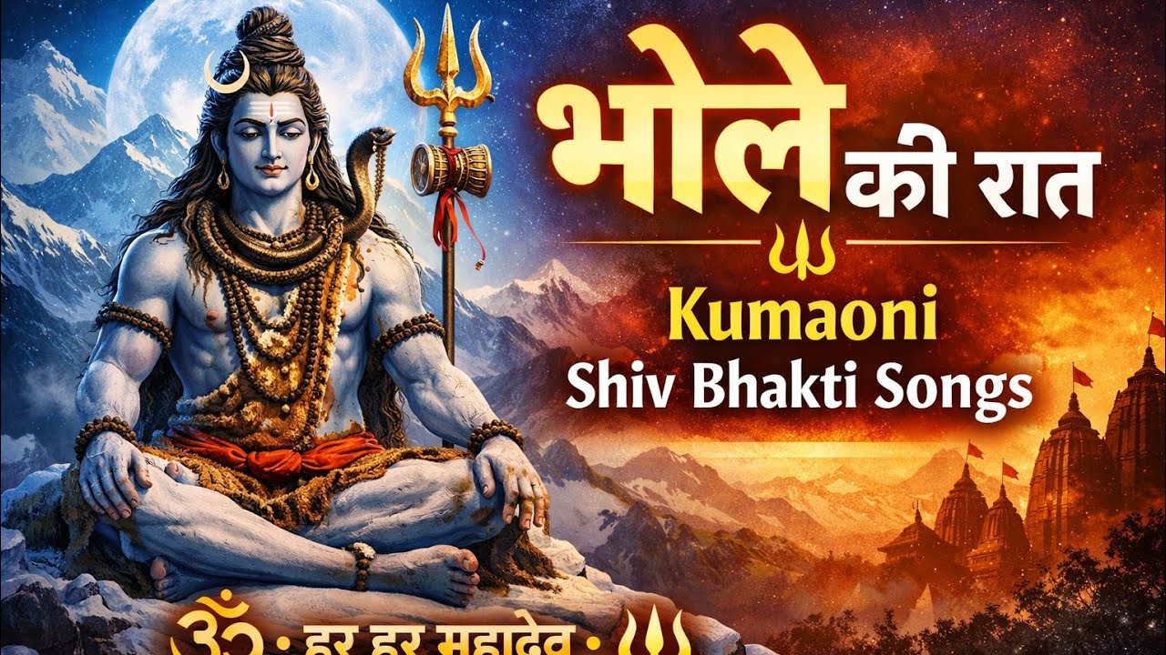 🕉️ भोले की रात | Shiva Bhajan Mahashivratri Special | Kumauni Shiva Bhajan | Pakku Mahadev Vaani