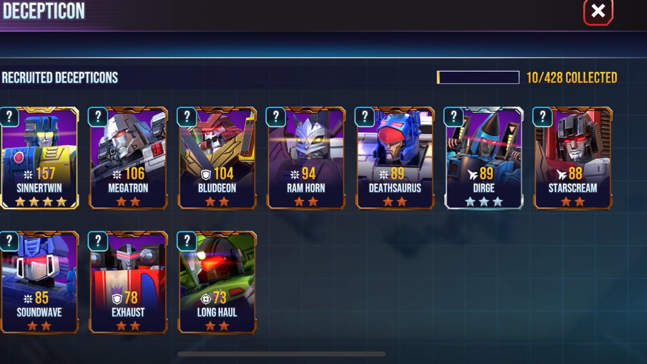 Transformers Earth Wars 2.0 Part 2: Reinforcements + Ch2 Lost Map
