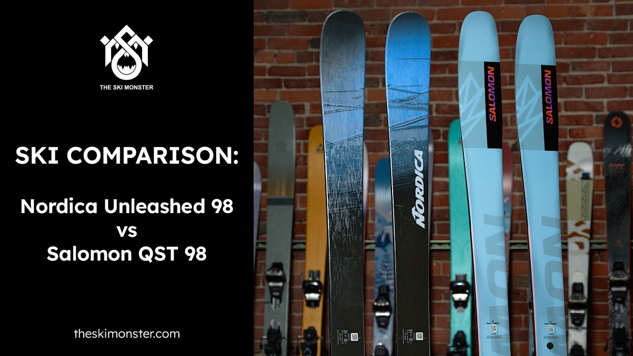 Ski Comparison: Nordica Unleashed 98 vs. Salomon QST 98