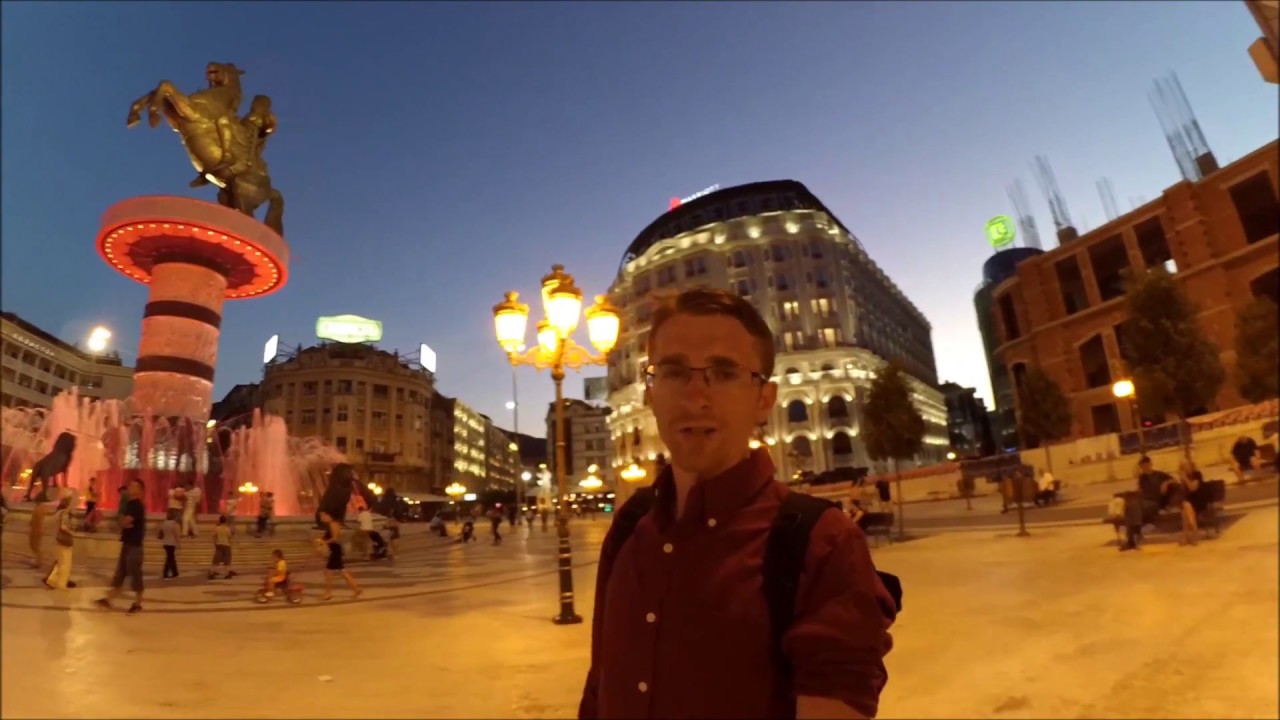 Skopje, Macedonia- Autostopowy BAŁKANTRIP cz. II