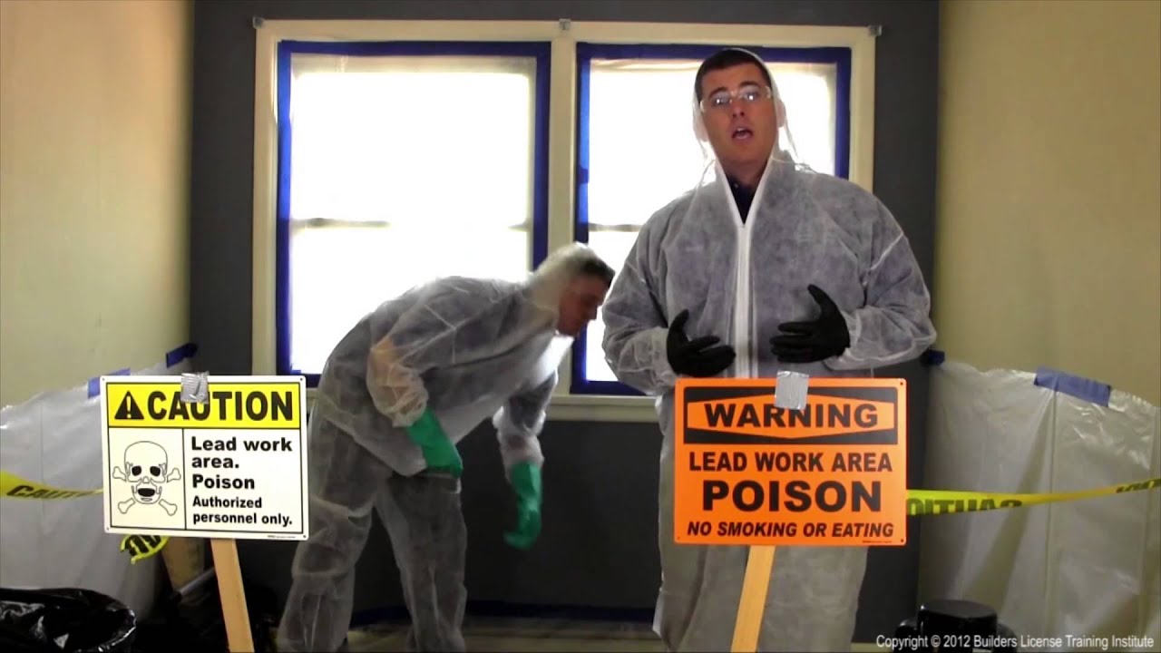 Lead Paint: Creating an Interior Lead Safe Work Area