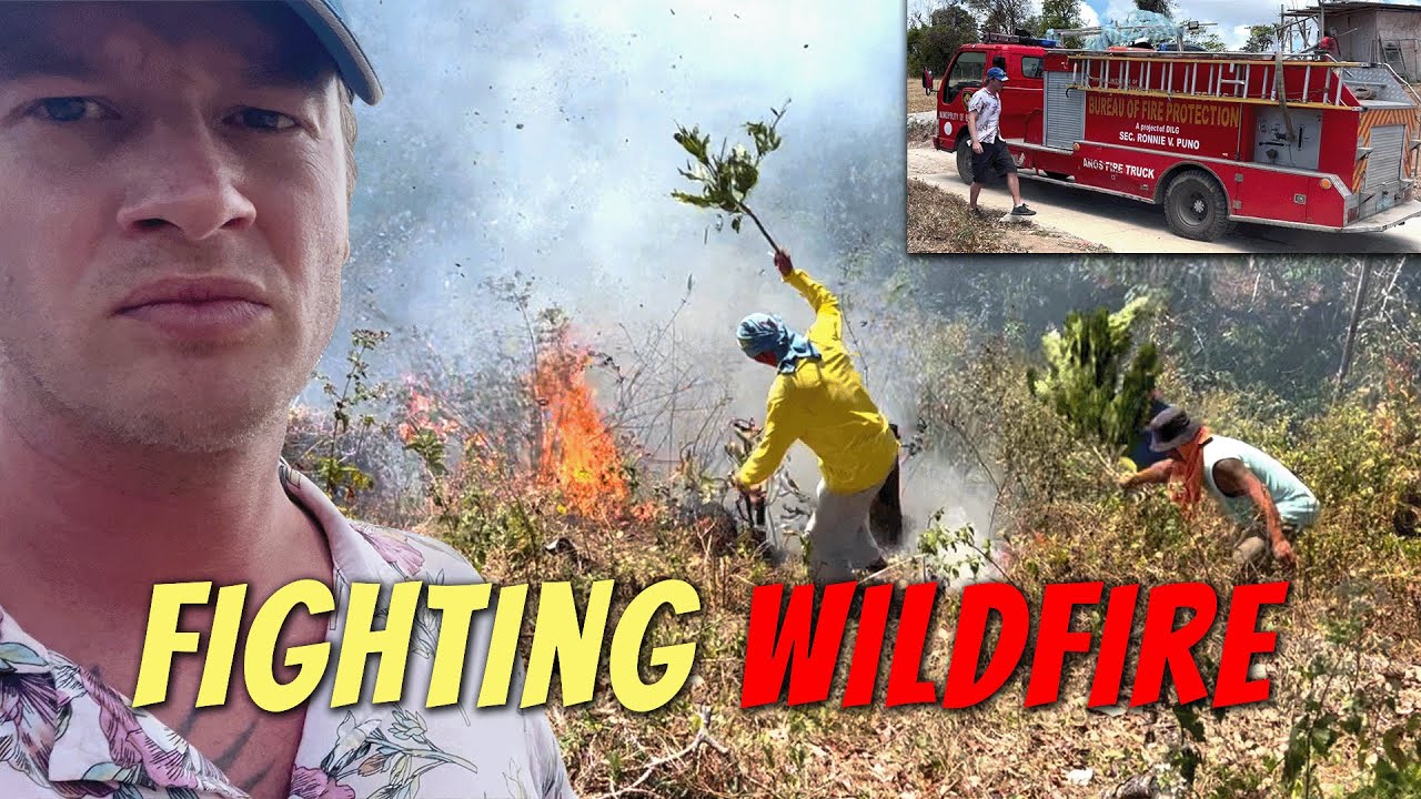 WILDFIRE 200 METERS FROM OUR HOUSE - Fire truck sent to us.. Home at risk