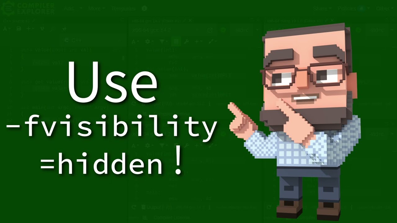 C++ Weekly - Ep 468 - Use -fvisibility=hidden!