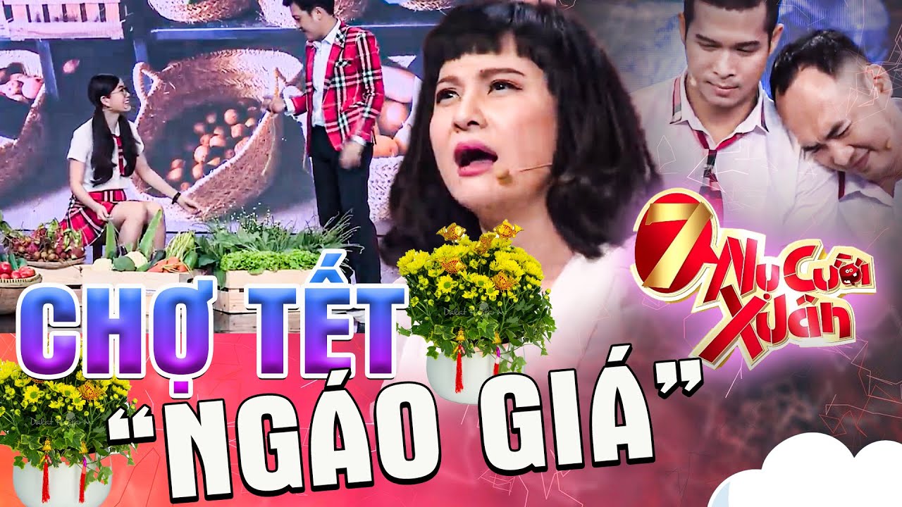 Hài Tết 2025 | CHỢ TẾT NGÁO GIÁ | Cười Nguyên Năm Khi NGÀY GIỖ TRÙNG NGÀY TẾT | 7 Nụ CƯời Xuân