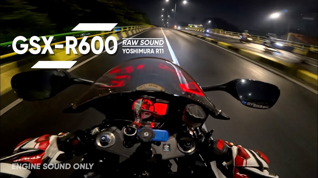 WET NIGHT RIDE WITH SUZUKI GSX-R600 K7 YOSHIMURA R11 Insta360 Ace Pro Pure Video Zoom H2N RAW SOUND
