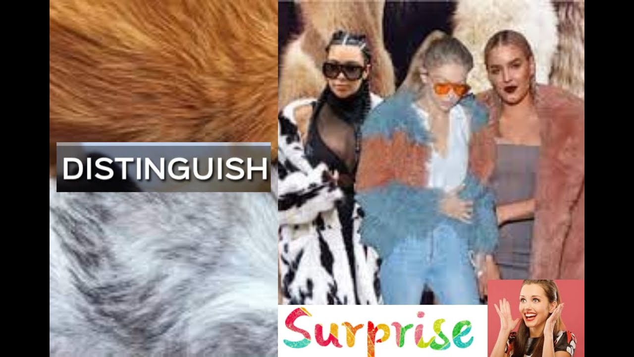 Real Fur Coat vs Faux Fur Coat, How to Distinguish?