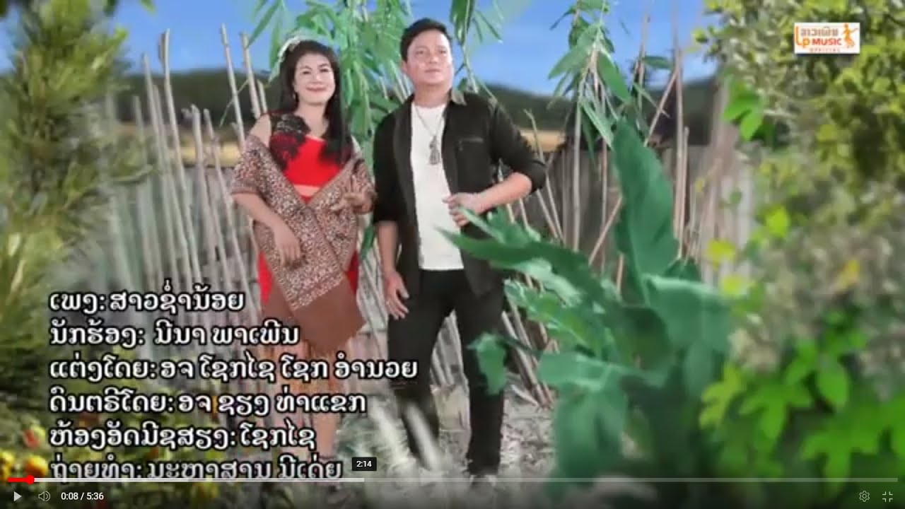 สาวช่ำน้อย ສາວຊ່ຳນ້ອຍ -ມີນາ ພາເພີນ [Official music video]
