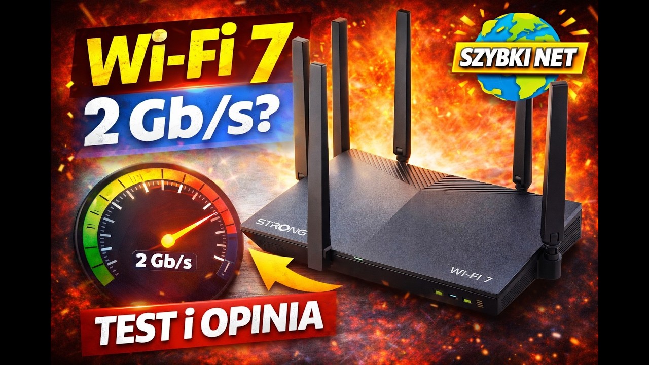 Czy ten router wyciągnie 2 Gb/s?! Test Strong Router BE3600