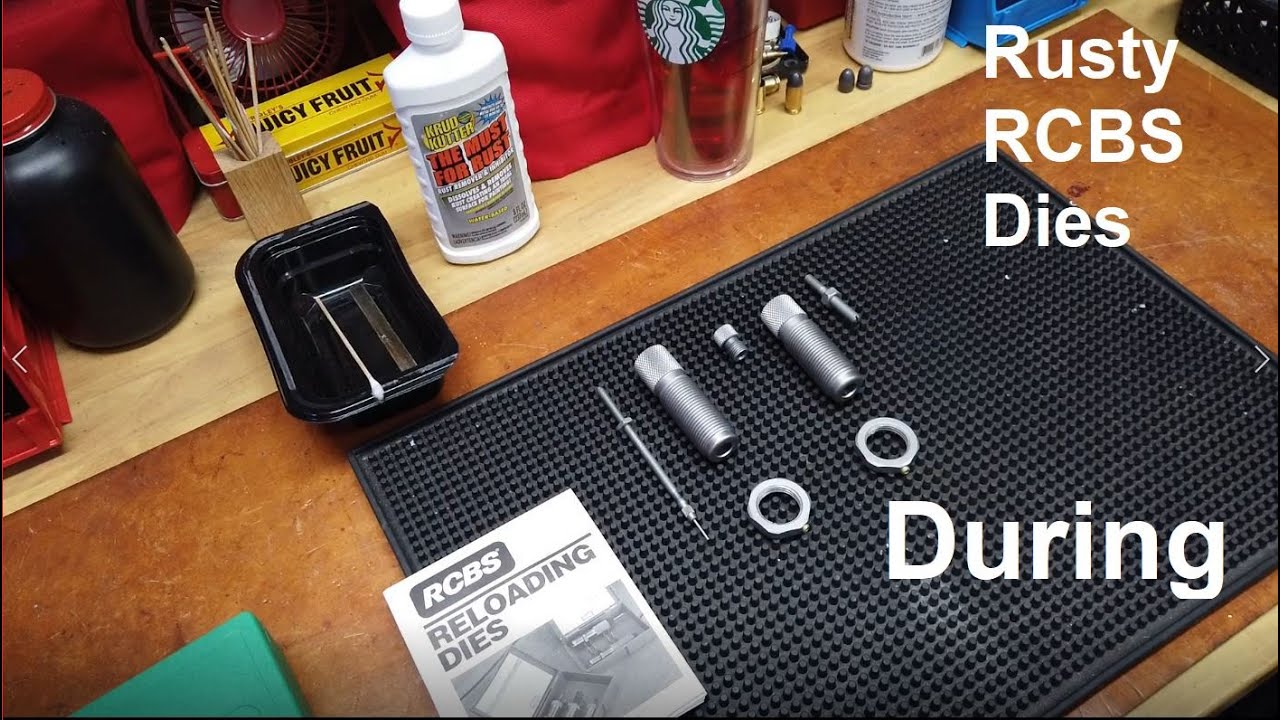 Project: Restoring Rusty Dies (Again!) - Part 2- Bead Blasting and Cold Bluing
