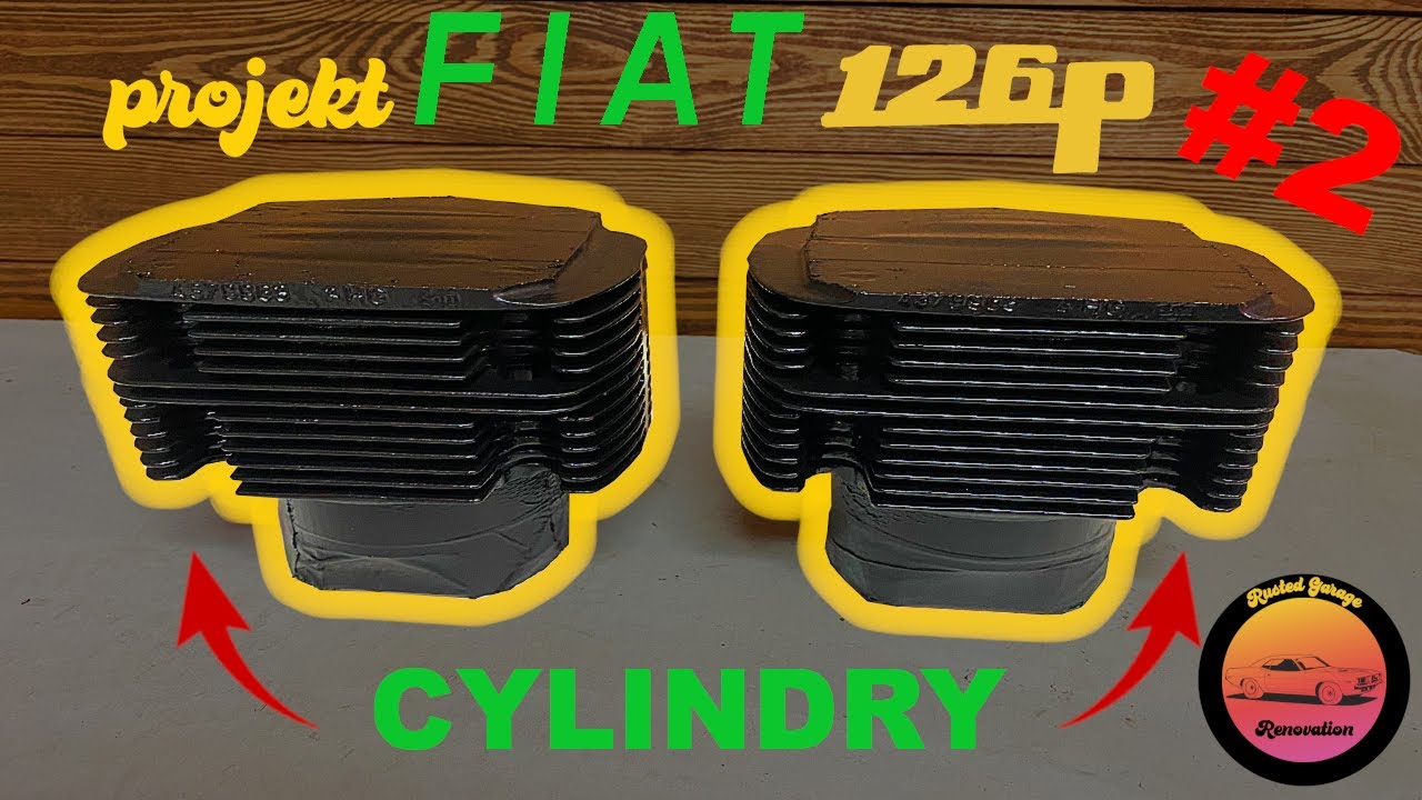 Odbudowa silnika, cylindry + tłoki | PROJEKT FIAT 126p #2