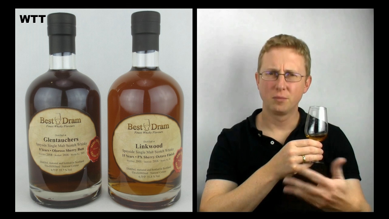 Best Dram - Glentauchers 8 Jahre vs Linkwood  15 Jahre Octave PX-Finish
