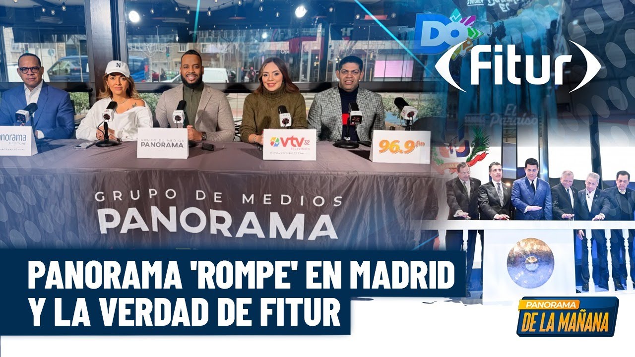 Equipo de Panorama revela qué pasó en Madrid y la verdad de Fitur