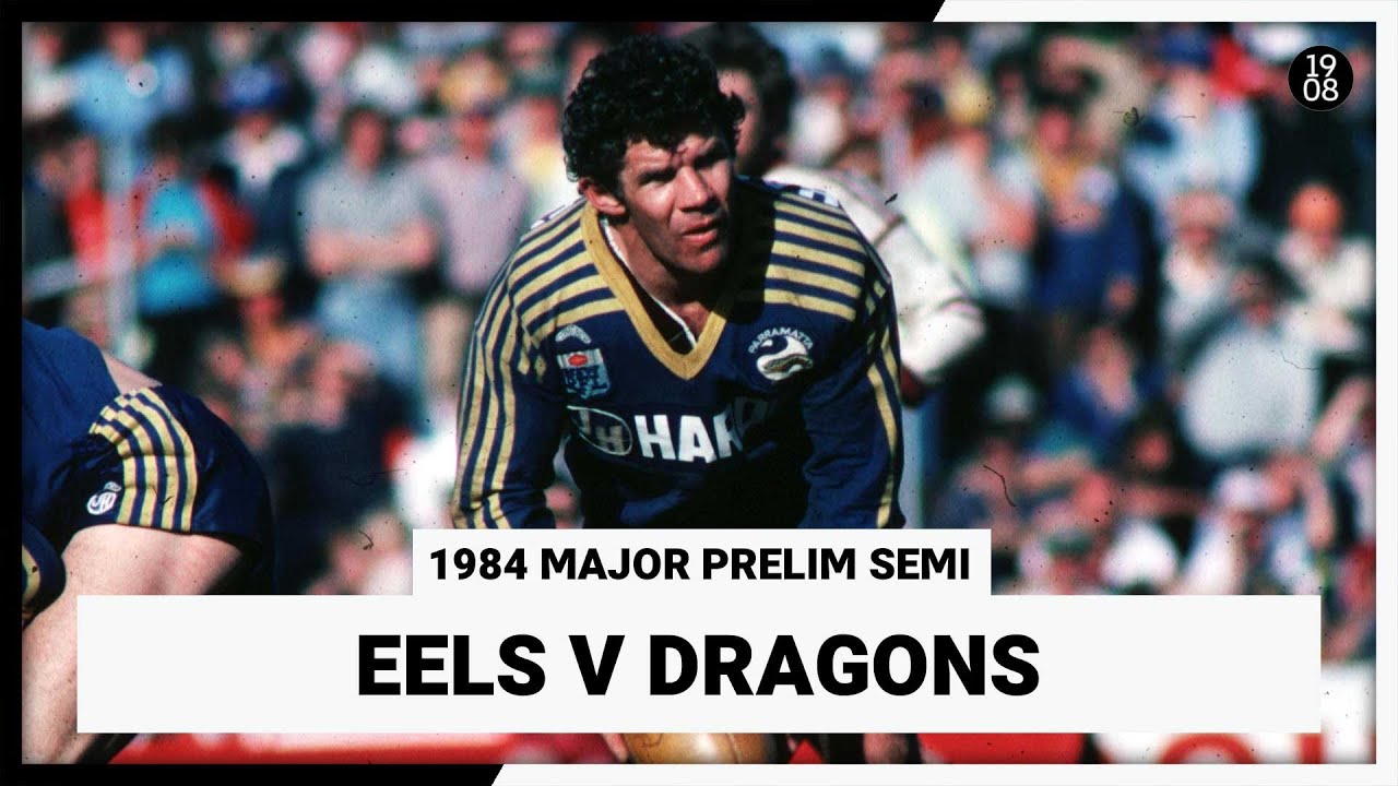Parramatta v St George | 1984 Major Preliminary Semi | Full Match Replay | NRL Throwback