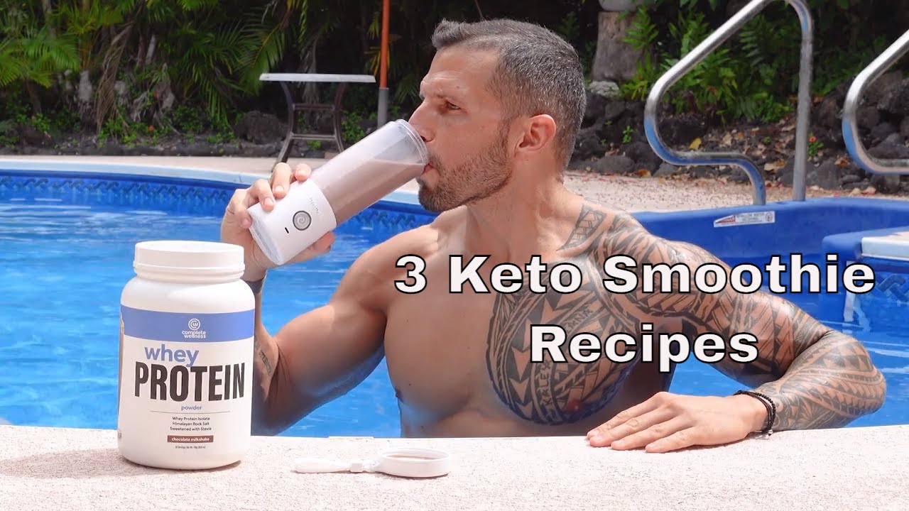 3 Keto Smoothie BlendJet Recipes with Fit2Fat2Fit's Drew Manning