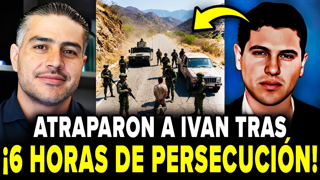 HARFUCH y SEDENA ATRAPAN al JEFE IVÁN tras PERSECUCIÓN INTENSA de SICARIOS en VERACRUZ