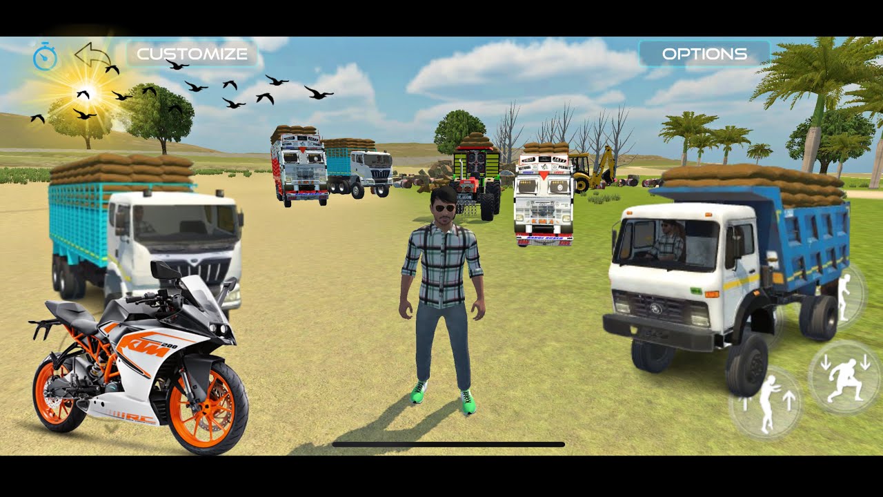 💥Drive JCB and Unloading Stone From Dumper in Game || Indian vehicle simulator 3D || Rohit GamerZ 
