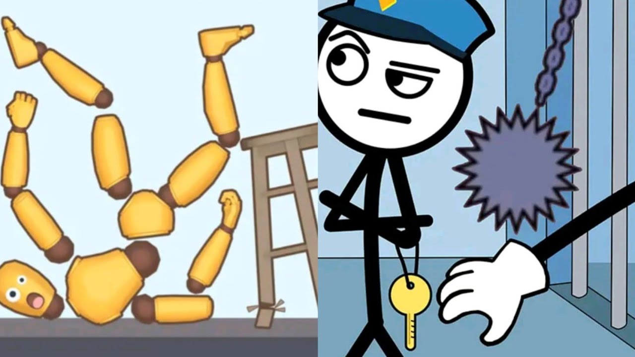 Kick & Break The Ragdoll VS Thief Puzzle: новое обновление, игровой процесс