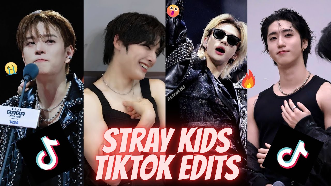 STRAY KIDS TIKTOK EDITS BC THEY WON ALBUM OF THE YEAR (FINALLY)!