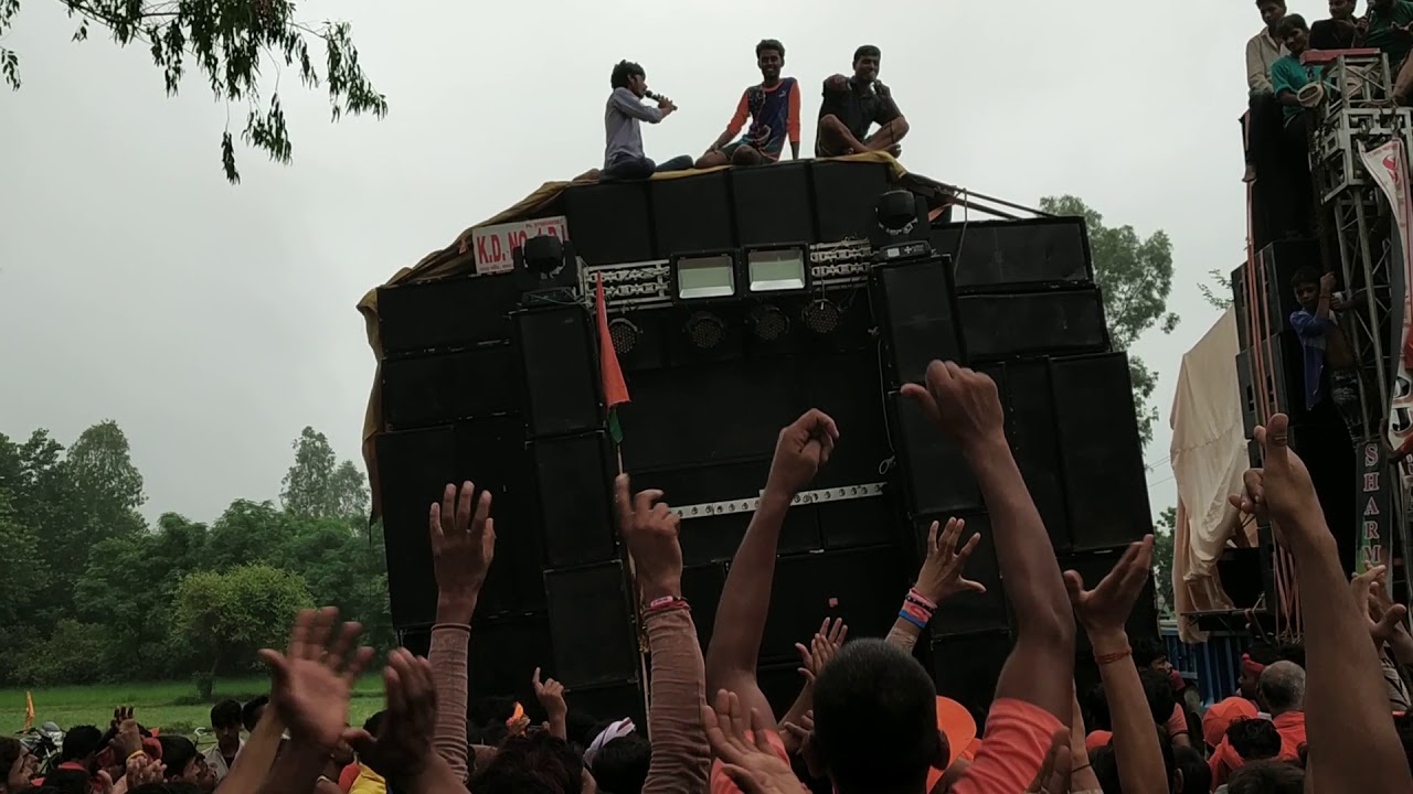 K D No.1 DJ Bulandshahar And Sharma DJ Bahjoe Competition 2018 in Badaun Sakhanu