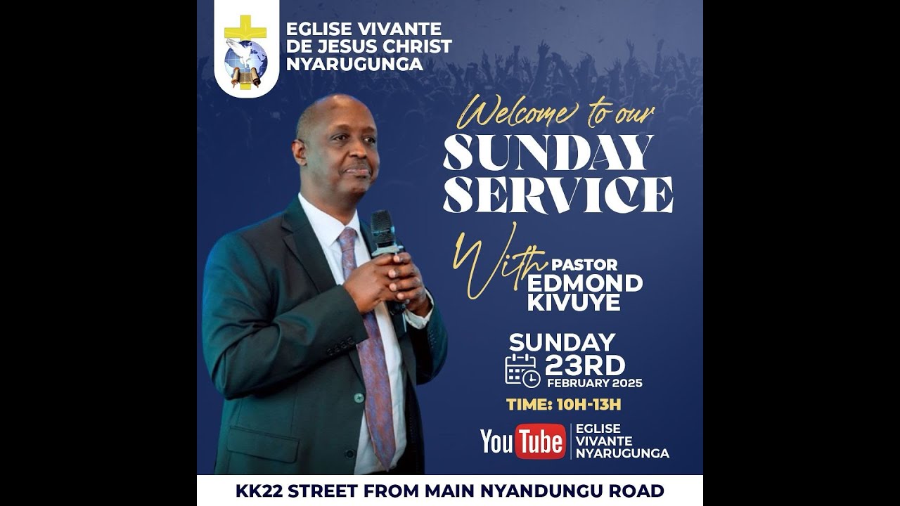 🔴LIVE | PASTOR EDMOND KIVUYE IKAZE MWUKA WERA NANJYE MBEHO || AMATERANIRO YO KU CYUMWERU  16/02/2025