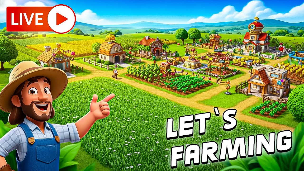 🔴 Best Farming | Farming Live stream  Game play  | Farm Together 2 Live