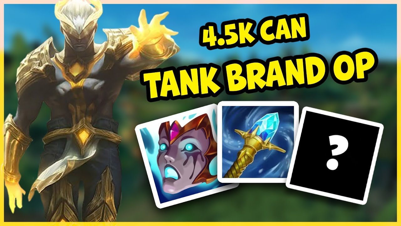TANK BRAND YAPTIK 4.5 K CAN VE HERKESE TEK ATIYOR !! BU BUİLD NEYMİŞ BÖYLE !!! | Apophis