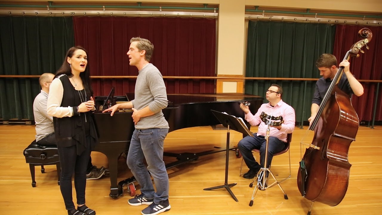 FINDING NEVERLAND Tour's Kevin Kern & Christine Dwyer Rehearse 