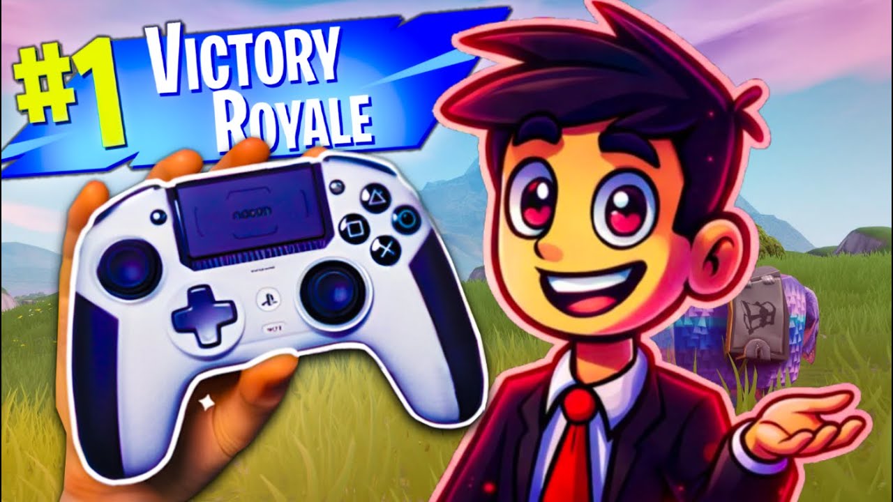 🔥ZAHRAL JSEM JSI FORTNITE  NA OVLADAČI🎮  ROZMLATIL JSEM TO 😡