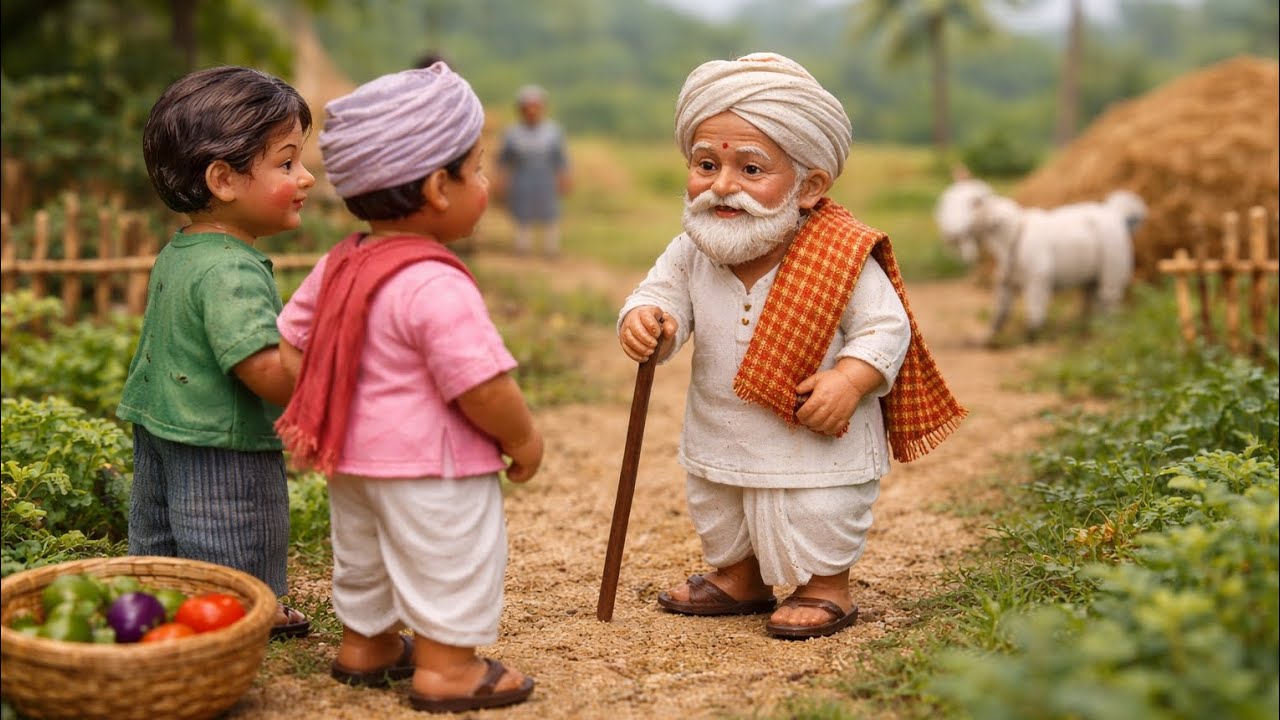 Miniature Village Life 🏡 | Dadi-Dada, School Bachi aur Chhoti Rasoi ki Kahani #ams 