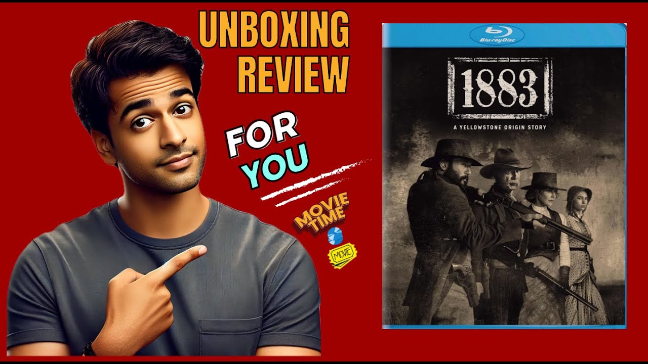 1883 Bluray Unboxing & Review!! #movies #film #bluray