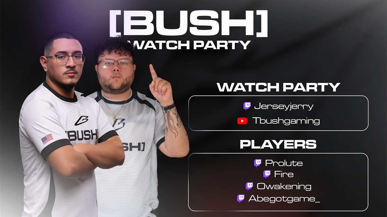 BUSH WATCH PARTY, FINAL MATCH OF ELITE POOL PLAY