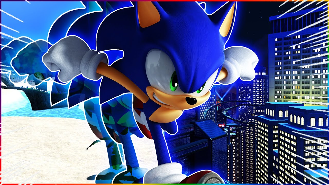 Sonic Cross-Generations - Unleashed Sonic in Adventure Stages