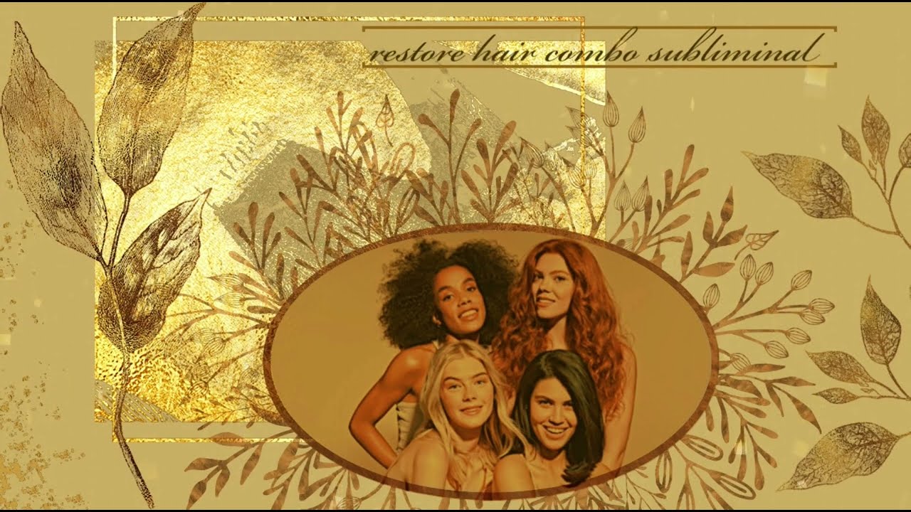 𝘵𝘳𝘦𝘴𝘴𝘦𝘴 𓋼 restore hair; color + thickness + growth subliminal 𓍊 listen once 𖡼 - 𝒬𝒮